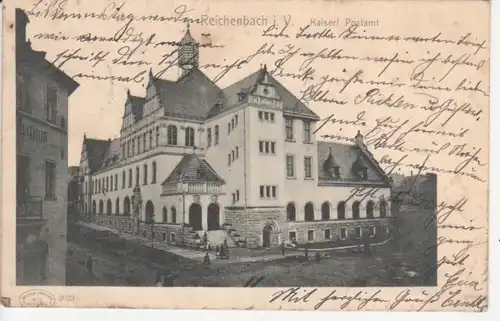 Reichenbach Kaiserliches Postamt gl1904 79.925