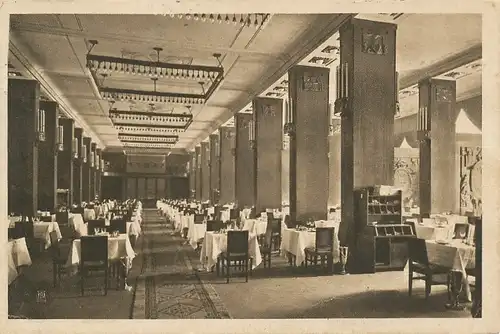 Berlin - Weinhaus Rheingold Pfeiler-Saal gl1908 117.398