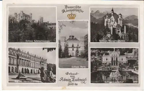 Bayern König Ludwig II. 5 Königsschlösser ngl 20.314