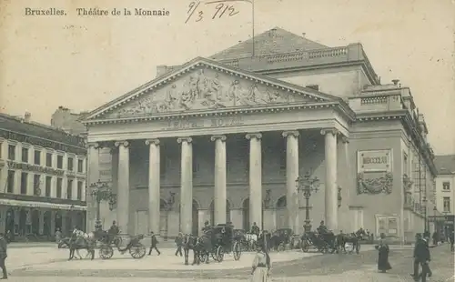 Bruxelles Theatre de la Monnaie gl1912 103.854