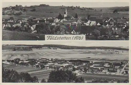 Feldstetten Lager-Ansicht Panorama feldpgl1930 81.581