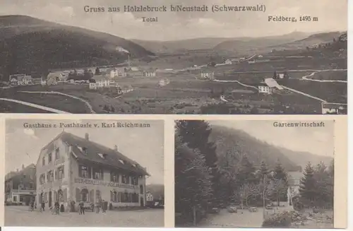 Hölzlebruck Gasthaus z. Posthäusle Panorama ngl 82.123