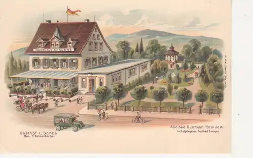 Bad Dürrheim Gasthaus zur Sonne ngl 81.196