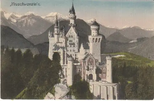 Schloss Neuschwanstein b.Hohenschwangau ngl 21.008