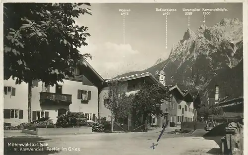 Mittenwald Partie im Gries ngl 126.140