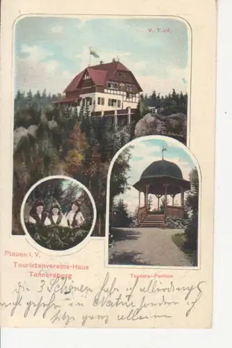 Plauen Touristenvereinshaus Pavillon gl1914 81.021