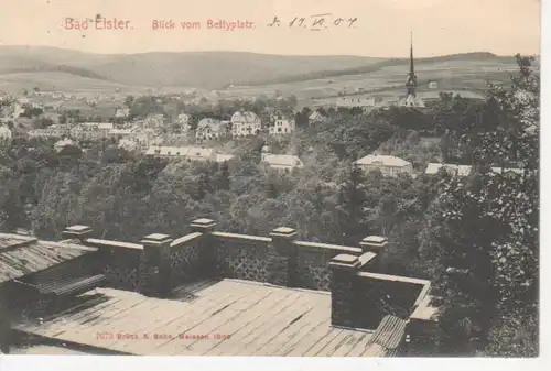 Bad Elster Blick vom Betty-Platz gl1907 81.034