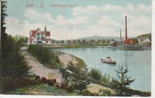 Lahr i.B. Hohbergsee-Hotel Seepartie gl1906 82.683