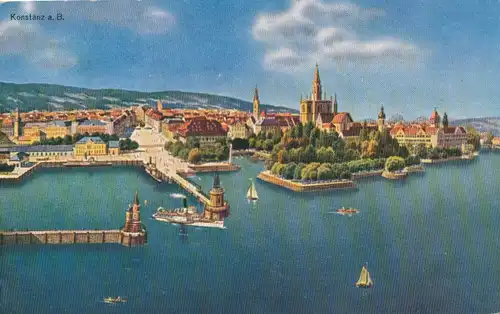 Konstanz a.B. Panorama gl1939 102.944