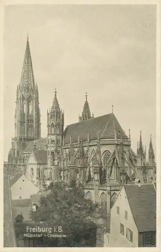 Freiburg i.B. Münster-Chorseite ngl 102.155