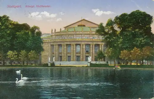 Stuttgart Königliches Hoftheater feldpgl1915 102.052