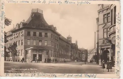 Schwenningen Hindenburgstraße Postamt gl1943 81.252