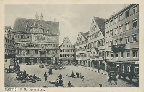 Tübingen a.N. Marktplatz ngl 101.727