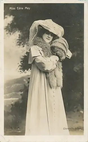 Porträt Edna May gl1906 115.384