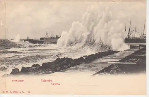 Ceylon Colombo Breakwater ngl 78.088