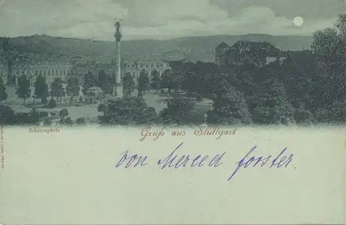 Stuttgart Schlossplatz gl1897 103.053