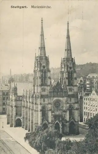 Stuttgart Marienkirche gl1913 103.070