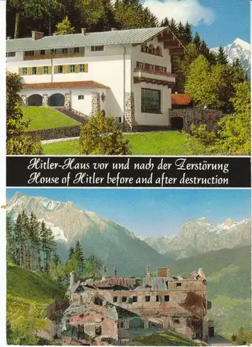 Obersalzberg/Berchtesg.vor u.nach Zerstörung ngl 20.833