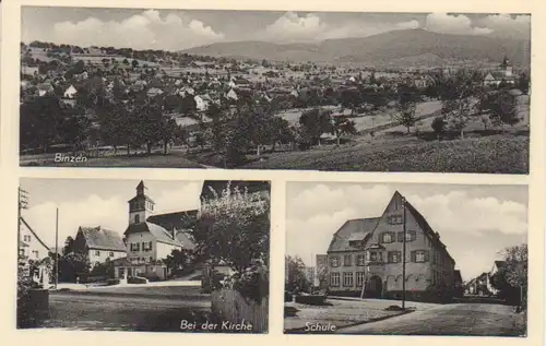 Binzen Kirche Schule Gesamtpanorama ngl 81.849