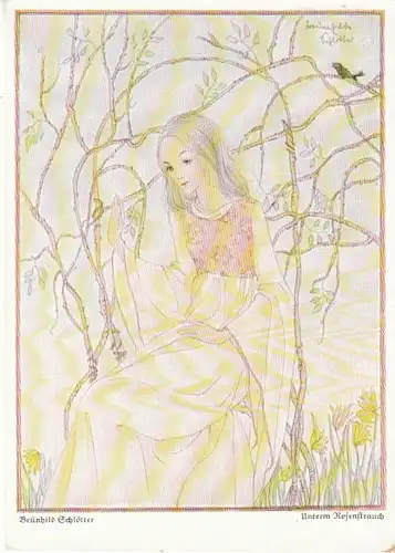 BRÜNHILDE SCHLÖTTER Unterm Rosenstrauch ngl 28.277