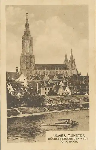 Ulm a. d. Donau Münster gl1908 101.577