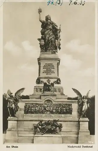 Niederwald-Denkmal am Rhein bahnpgl1933 134.758