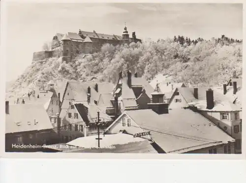 Heidenheim Blick zum Schloss im Schnee ngl 81.728