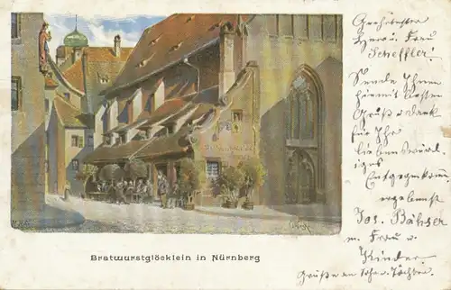 Nürnberg Bratwurstglöcklein gl1903 103.305