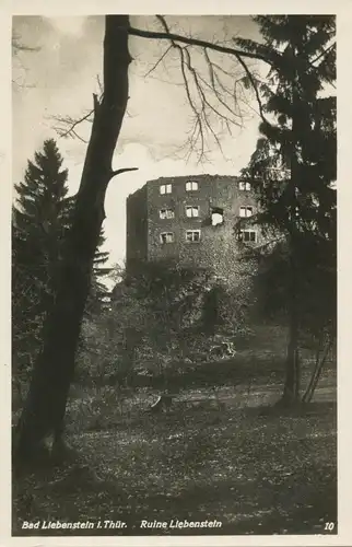 Bad Liebenstein Ruine Liebenstein ngl 102.568