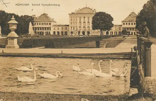 München Schloß Nymphenburg gl1912 103.317