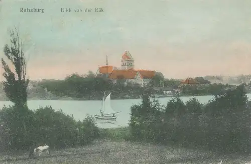 Ratzeburg Blick von der Bäk gl1919 116.169