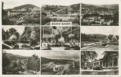 Baden-Baden Mehrbildkarte ngl 102.633