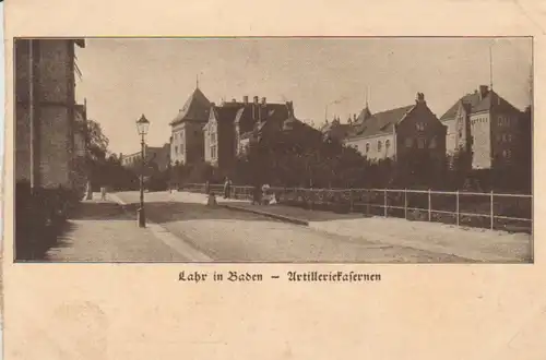 Lahr i.B. Artilleriekasernen feldpgl1916 82.665