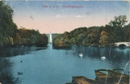 Ulm a. d. Donau Friedrichsausee gl1921 101.580