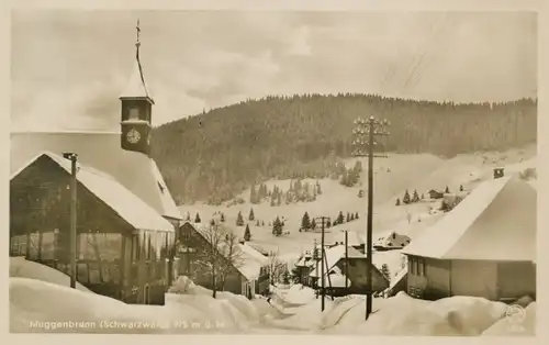 Muggenbrunn bei Schnee gl1940 103.249