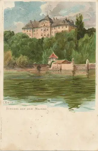 Insel Mainau Schloss gl1898 108.490