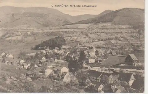 Ottenhöfen Gesamtpanorama bahnpglca.1920 83.089