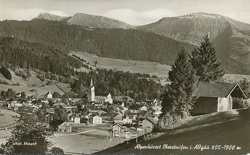 Oberstaufen Panorama gl1960 126.322