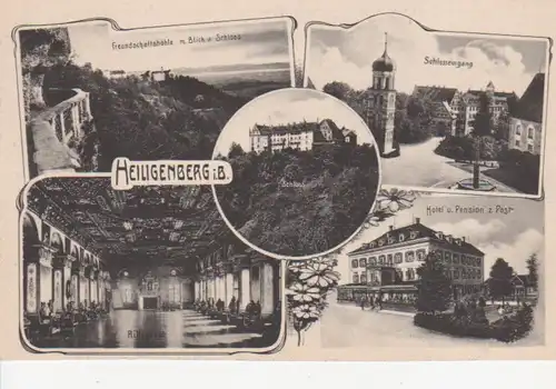 Heiligenberg Litho Hotel Post Rittersaal ngl 82.087