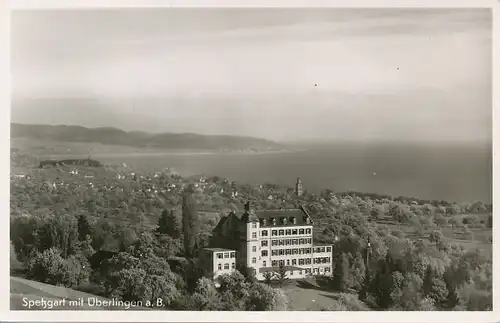 Spetzgart mit Überlingen a.B. Panorama gl1951 133.374