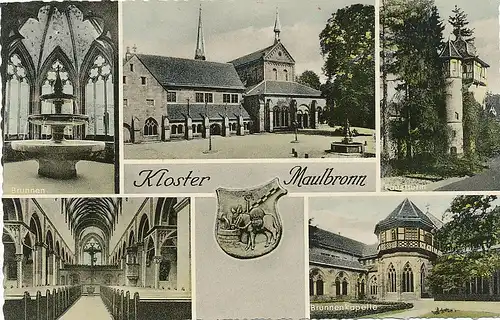 Kloster Maulbronn Mehrbildkarte ngl 101.966