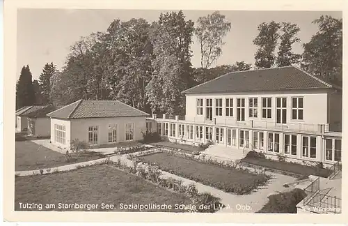 Tutzing Starnb.See Soz.-polit.Schule LVA gl1960 C0857