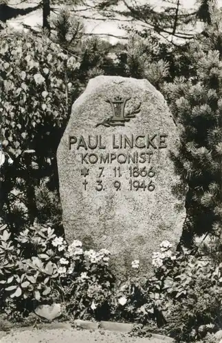Grabstätte Komponist Paul Linke gl1960? 103.014