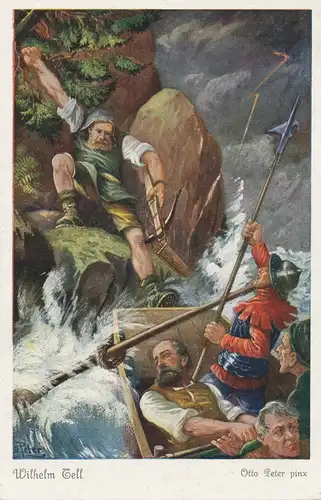 Wilhelm Tell 9. Flucht vom Herrenschiff ngl 104.907