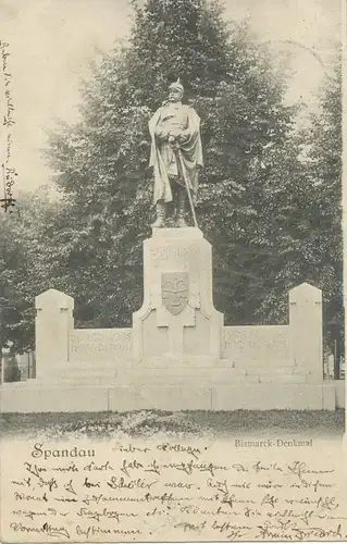 Bismarckdenkmal Spandau gl1902 105.058