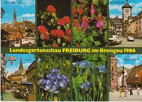 Freiburg i.Br. Landesgartenschau 1986 ngl C1098