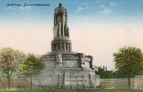 Bismarckdenkmal Hamburg ngl 105.095