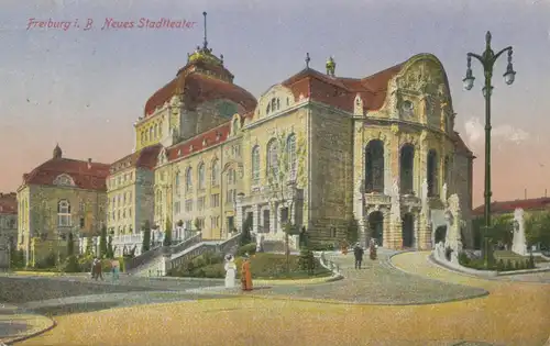 Freiburg i.B. Neues Stadttheater gl1924 102.186