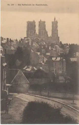 Bruxelles Kathedrale im Abendschein ngl 20.704
