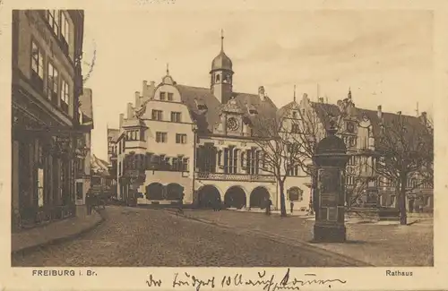 Freiburg i.B. Rathaus gl1909 102.159